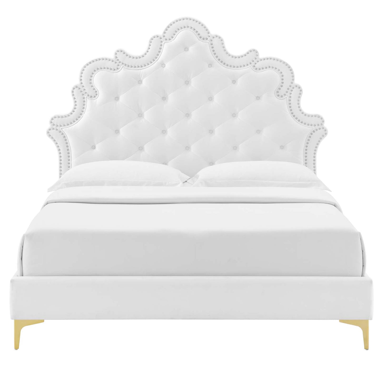 Sasha Button-Tufted Performance Velvet Queen Bed By Modway - MOD-6817 | Beds | Modishstore - 40