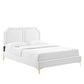 Novi Performance Velvet Queen Bed By Modway - MOD-6818 | Beds | Modishstore - 36