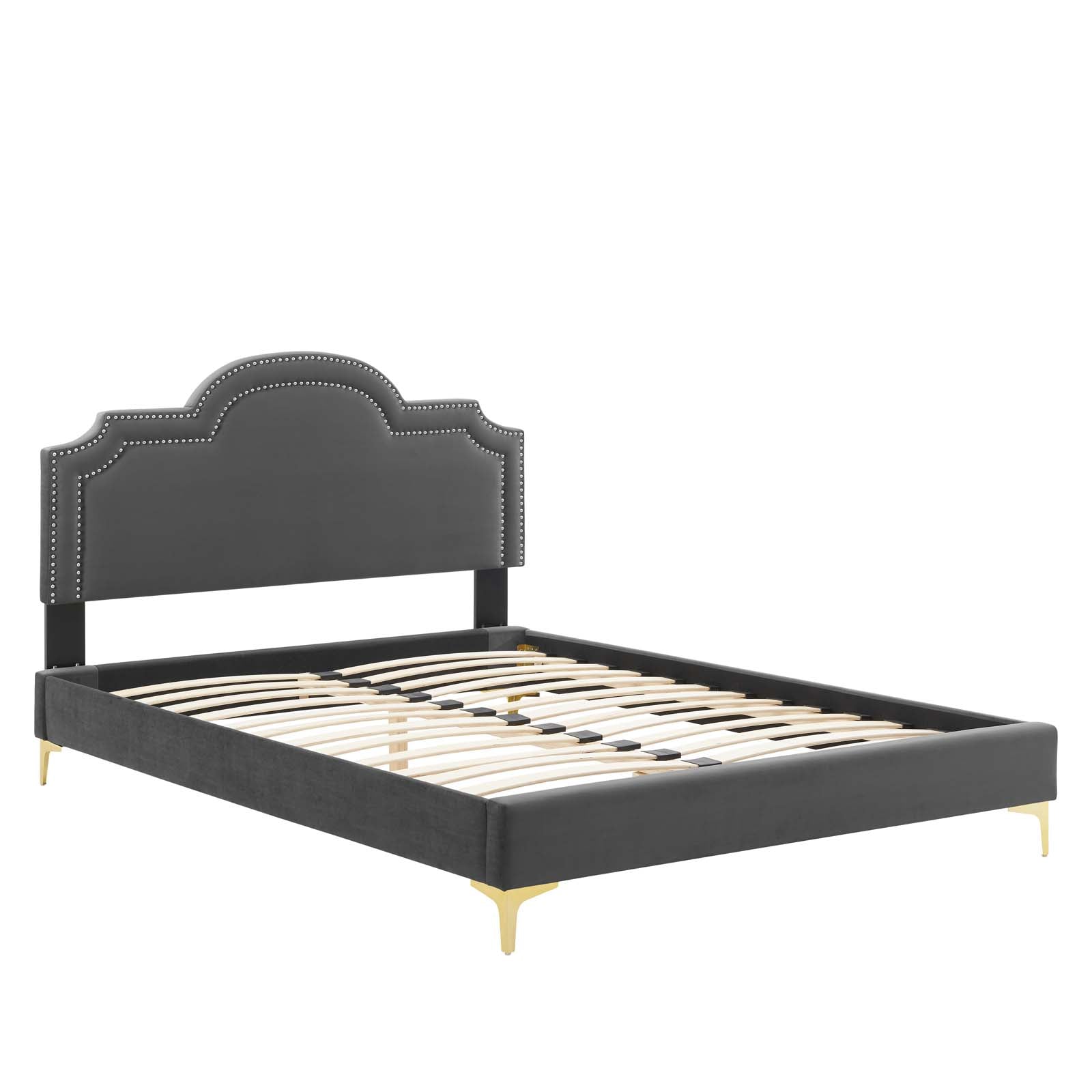 Aviana Performance Velvet Queen Bed By Modway - MOD-6819 | Beds | Modishstore - 5