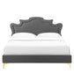 Neena Performance Velvet Queen Bed By Modway - MOD-6820 | Beds | Modishstore - 7