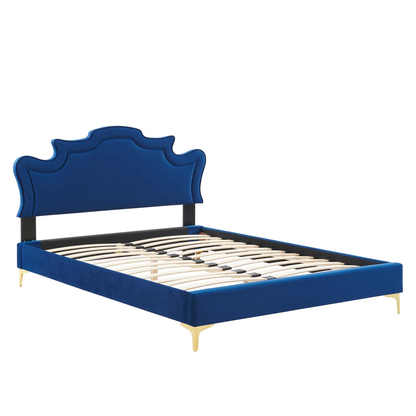 Neena Performance Velvet Queen Bed By Modway - MOD-6820 | Beds | Modishstore - 27