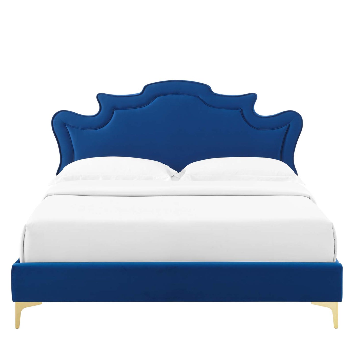 Neena Performance Velvet Queen Bed By Modway - MOD-6820 | Beds | Modishstore - 29