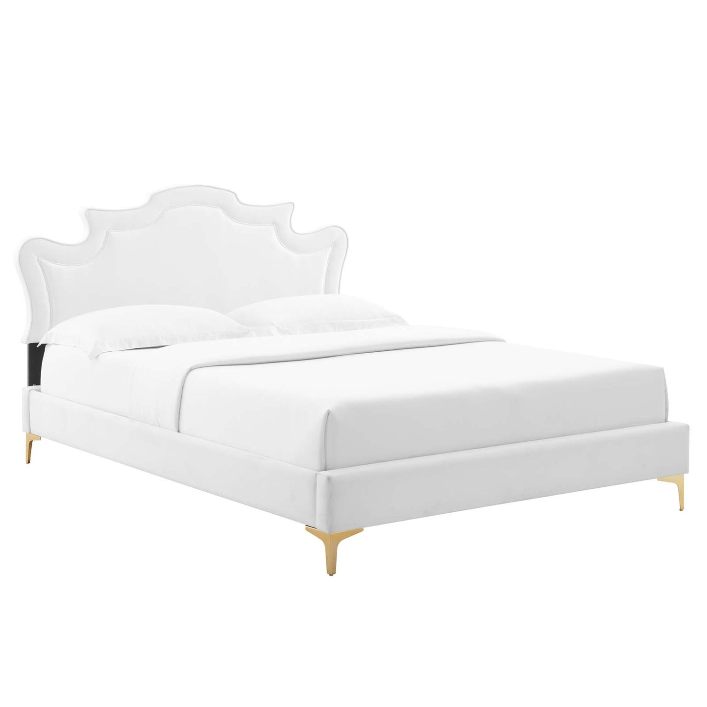 Neena Performance Velvet Queen Bed By Modway - MOD-6820 | Beds | Modishstore - 35