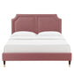 Novi Performance Velvet Queen Bed By Modway - MOD-6823 | Beds | Modishstore - 18