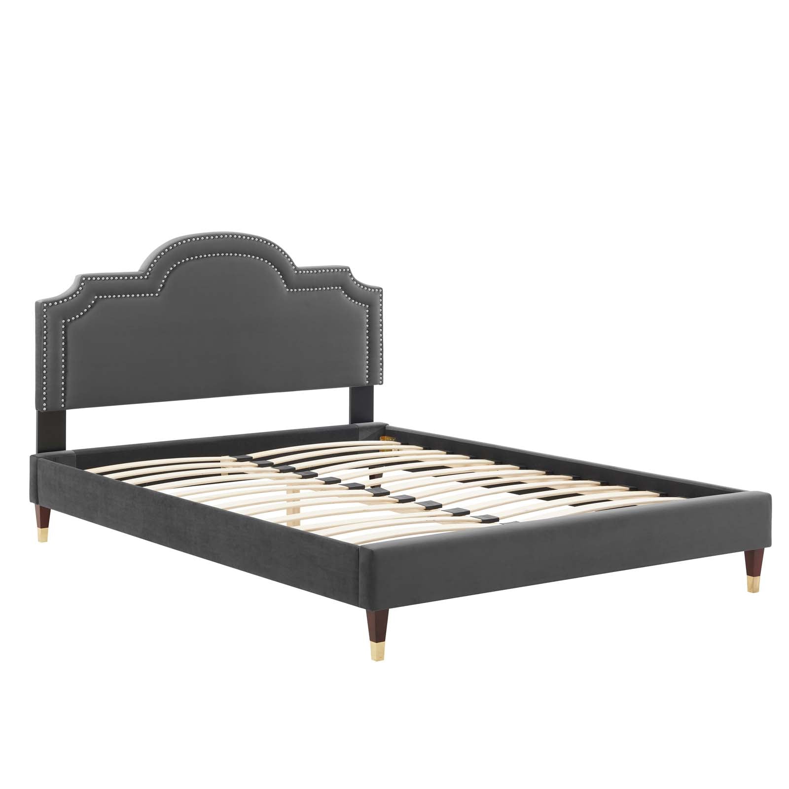 Aviana Performance Velvet Queen Bed By Modway - MOD-6824 | Beds | Modishstore - 5