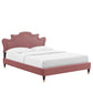 Neena Performance Velvet Queen Bed By Modway - MOD-6825 | Beds | Modishstore - 13