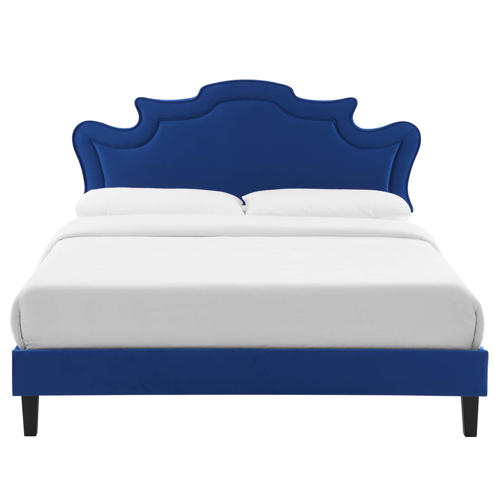 Neena Performance Velvet Queen Bed By Modway - MOD-6830 | Beds | Modishstore - 29