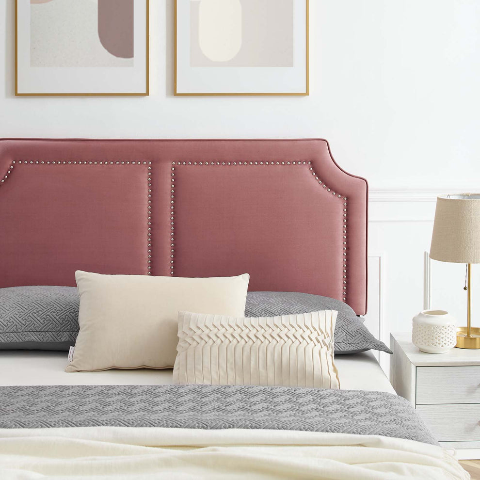 Novi Performance Velvet King Bed By Modway - MOD-6833 | Beds | Modishstore - 13