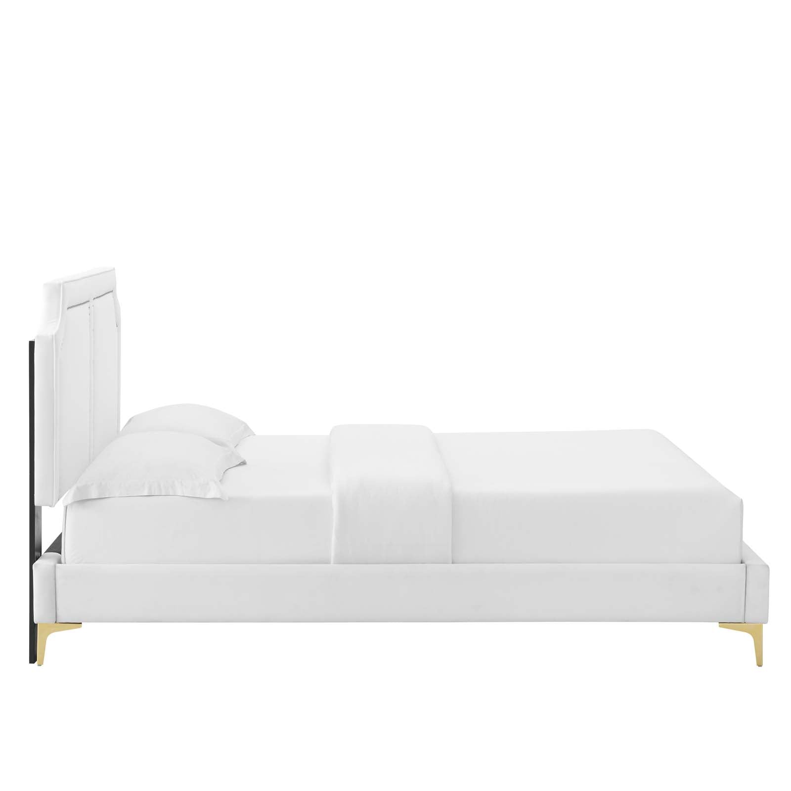 Novi Performance Velvet King Bed By Modway - MOD-6833 | Beds | Modishstore - 39