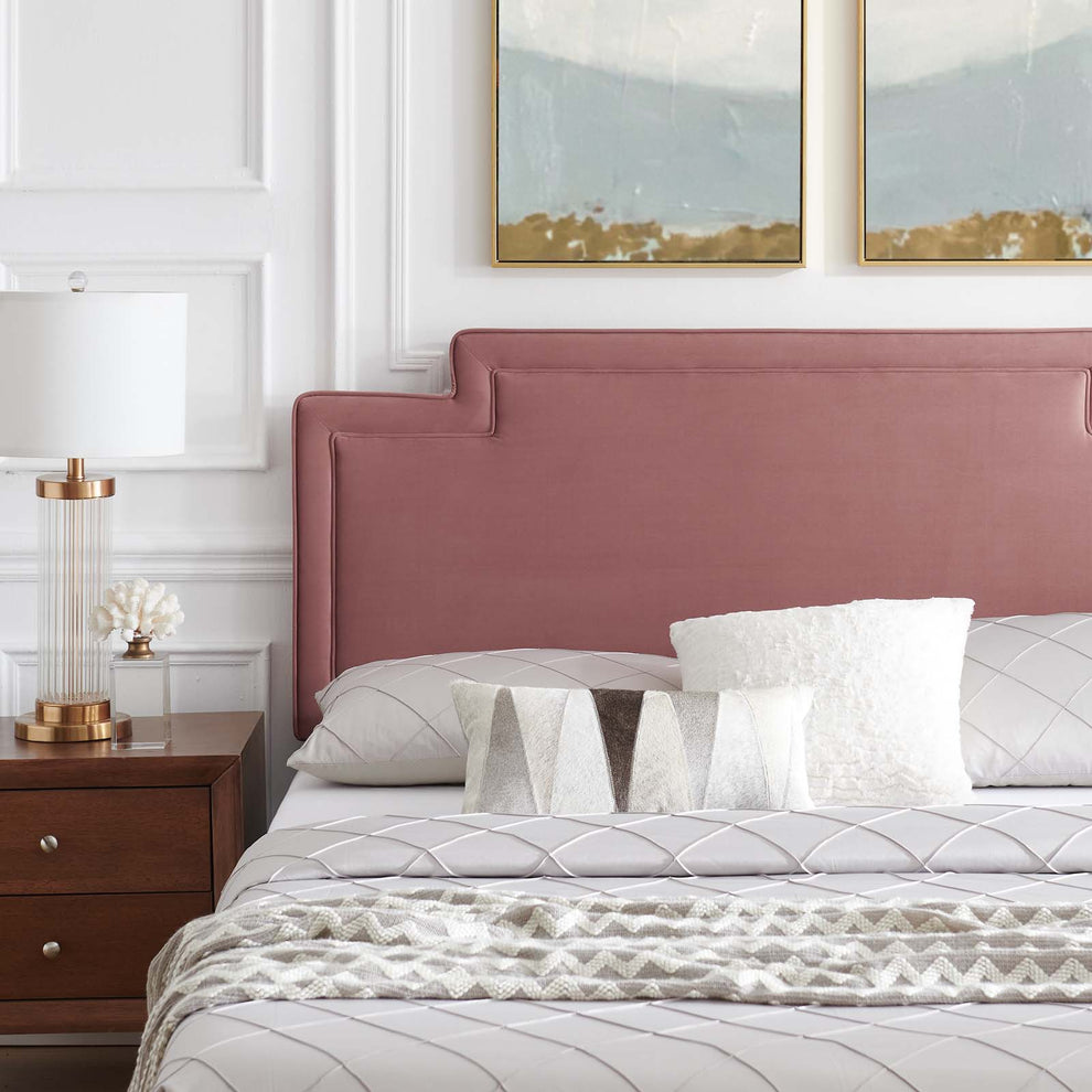 Liva Performance Velvet King Bed By Modway - MOD-6836 | Beds | Modishstore - 13