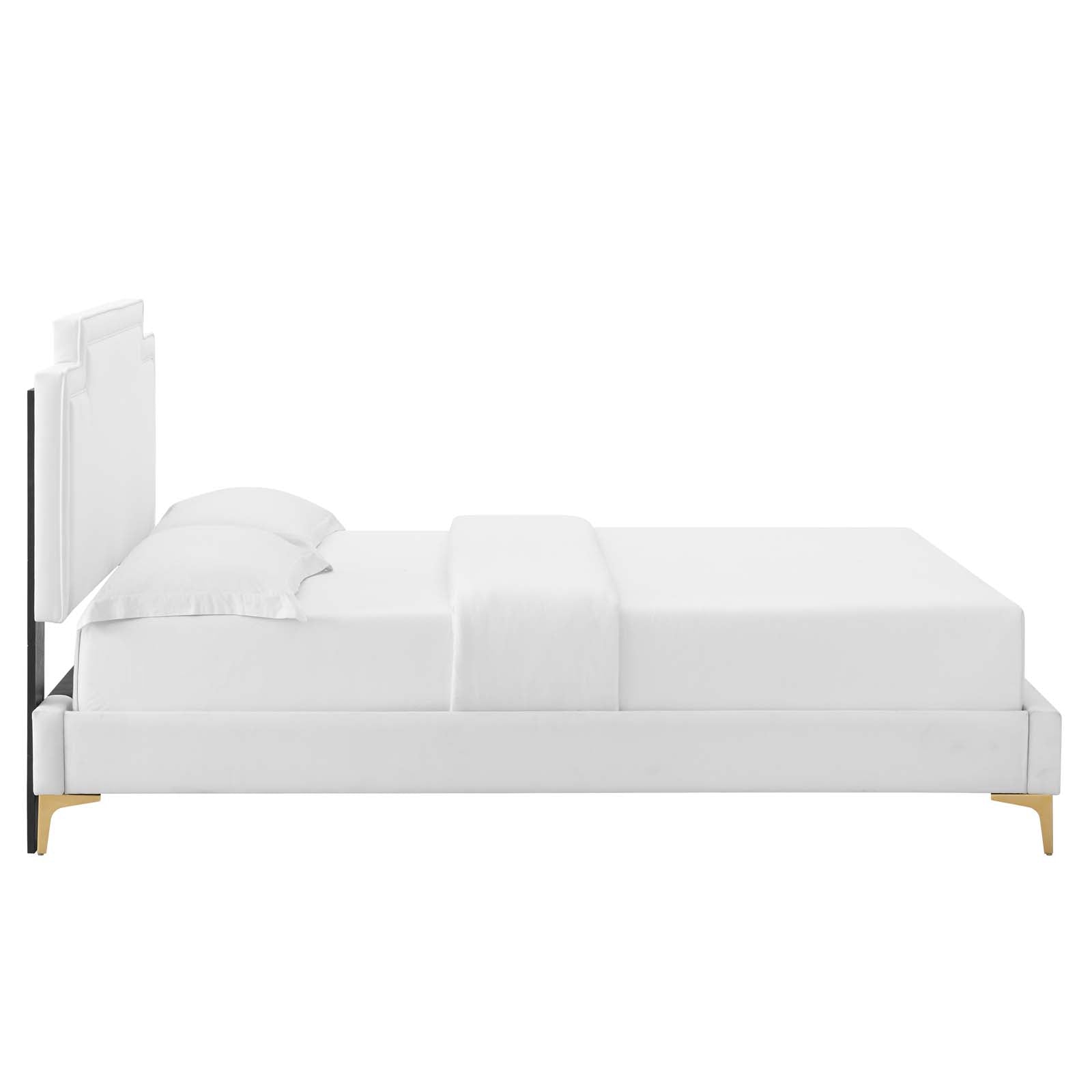 Liva Performance Velvet King Bed By Modway - MOD-6836 | Beds | Modishstore - 39