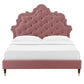 Sasha Button-Tufted Performance Velvet King Bed By Modway - MOD-6837 | Beds | Modishstore - 18