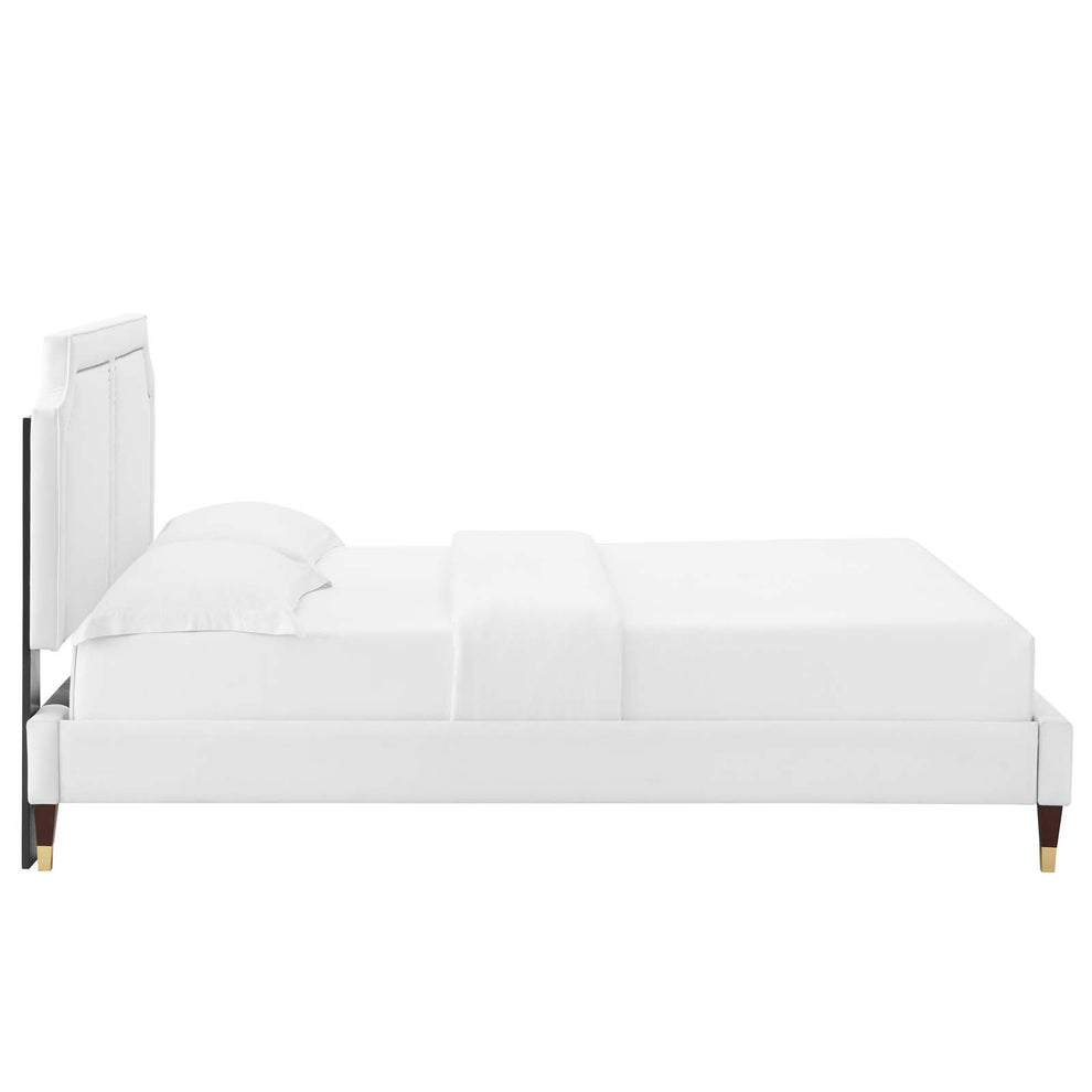 Novi Performance Velvet King Bed By Modway - MOD-6838 | Beds | Modishstore - 39