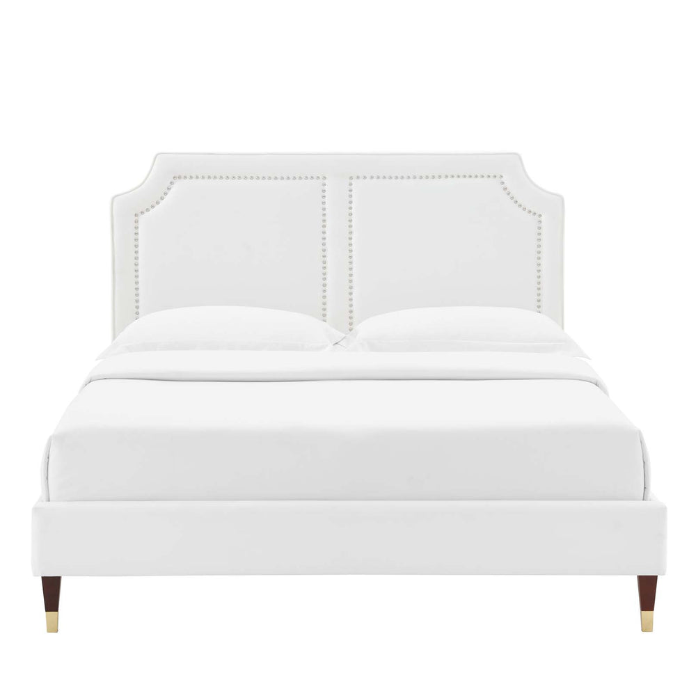 Novi Performance Velvet King Bed By Modway - MOD-6838 | Beds | Modishstore - 40