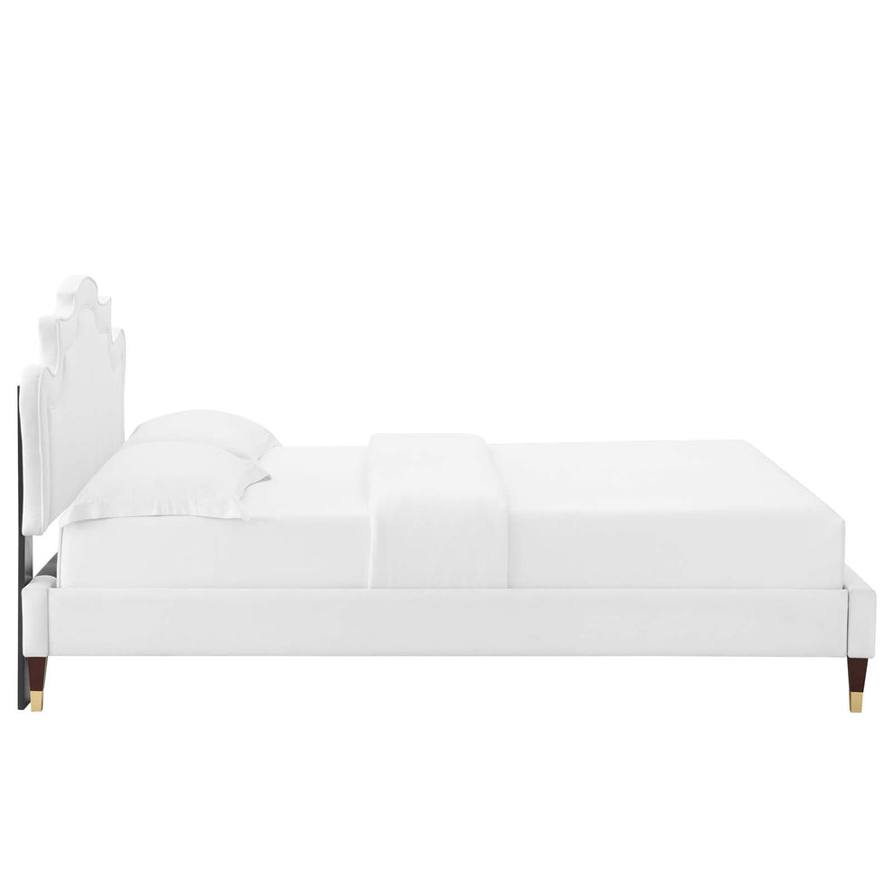 Neena Performance Velvet King Bed By Modway - MOD-6840 | Beds | Modishstore - 39