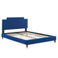 Liva Performance Velvet King Bed By Modway - MOD-6841 | Beds | Modishstore - 27