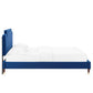 Liva Performance Velvet King Bed By Modway - MOD-6841 | Beds | Modishstore - 28