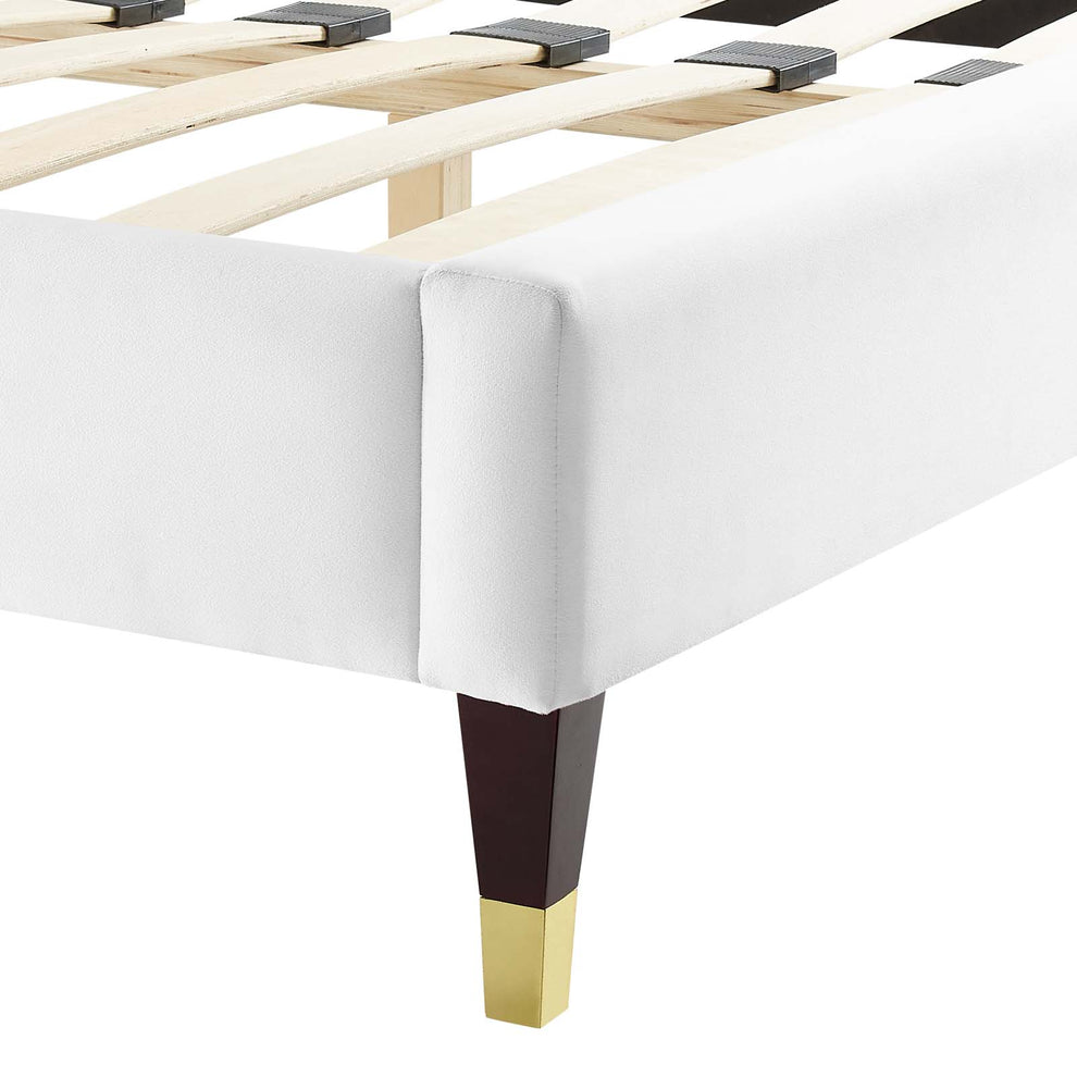 Liva Performance Velvet King Bed By Modway - MOD-6841 | Beds | Modishstore - 41