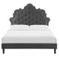 Sasha Button-Tufted Performance Velvet King Bed By Modway - MOD-6842 | Beds | Modishstore - 7