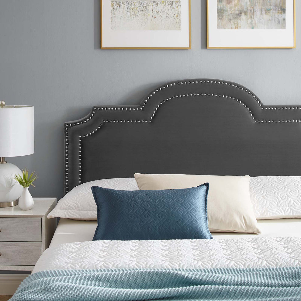 Aviana Performance Velvet King Bed By Modway - MOD-6844 | Beds | Modishstore - 3