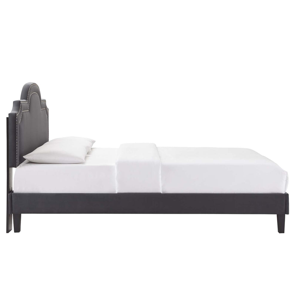 Aviana Performance Velvet King Bed By Modway - MOD-6844 | Beds | Modishstore - 6