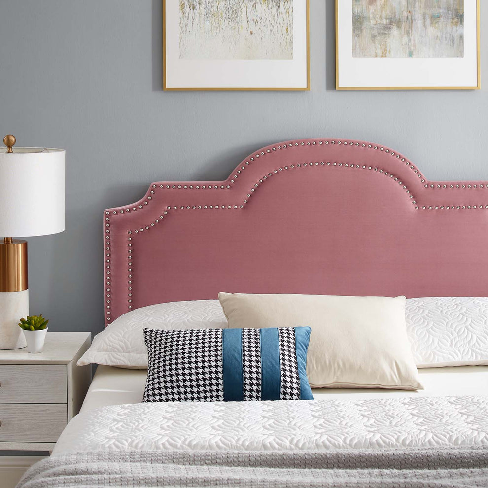 Aviana Performance Velvet King Bed By Modway - MOD-6844 | Beds | Modishstore - 13