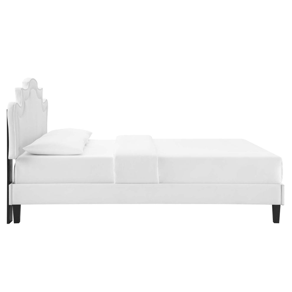 Neena Performance Velvet King Bed By Modway - MOD-6845 | Beds | Modishstore - 39