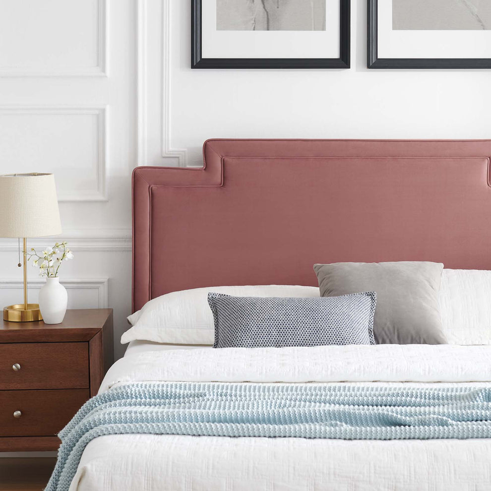 Liva Performance Velvet King Bed By Modway - MOD-6846 | Beds | Modishstore - 13