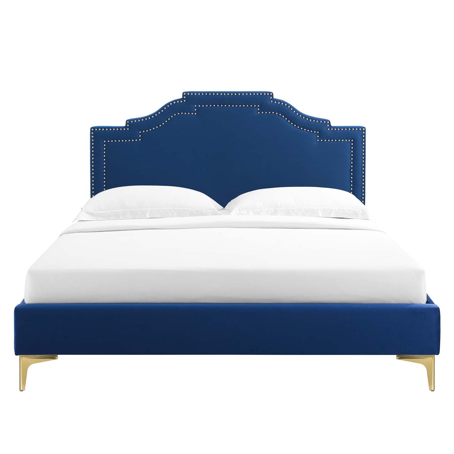 Adelaide Performance Velvet Twin Platform Bed By Modway - MOD-6850 | Beds | Modishstore - 70