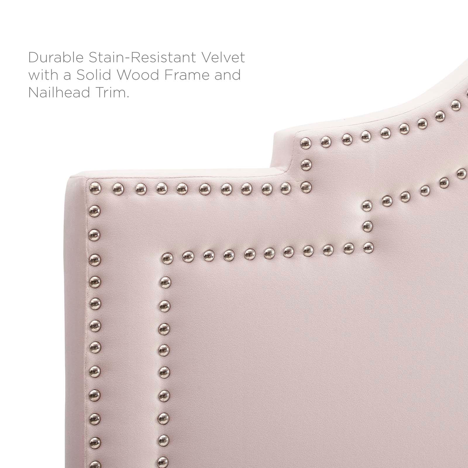 Adelaide Performance Velvet Twin Platform Bed By Modway - MOD-6850 | Beds | Modishstore - 72