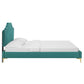Adelaide Performance Velvet Twin Platform Bed By Modway - MOD-6850 | Beds | Modishstore - 92