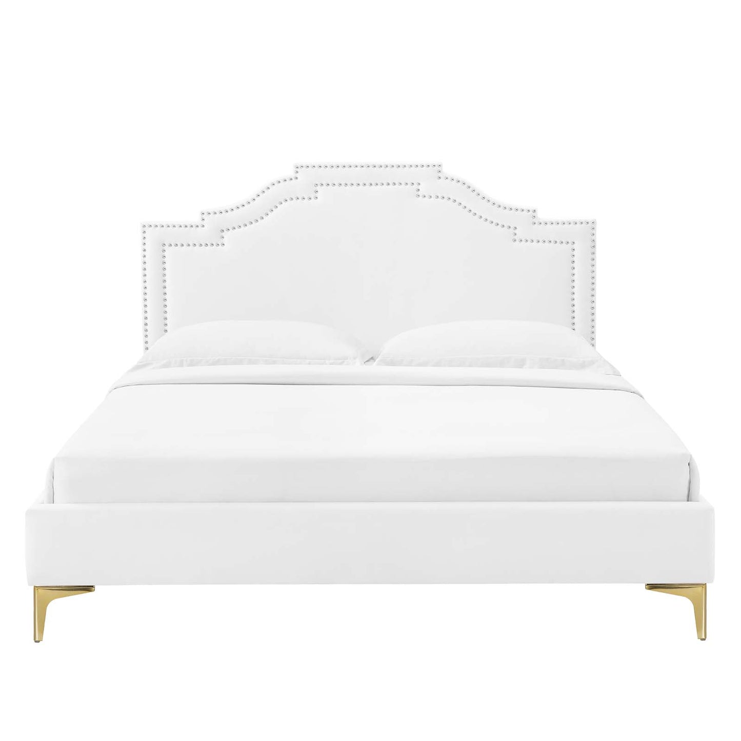 Adelaide Performance Velvet Twin Platform Bed By Modway - MOD-6850 | Beds | Modishstore - 112