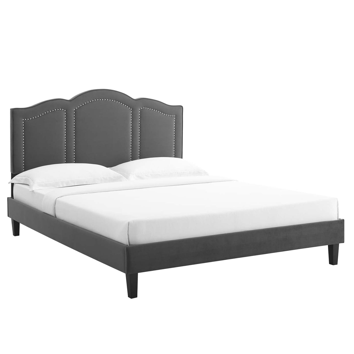 Emerson Performance Velvet Full Platform Bed By Modway - MOD-6855 | Beds | Modishstore - 2