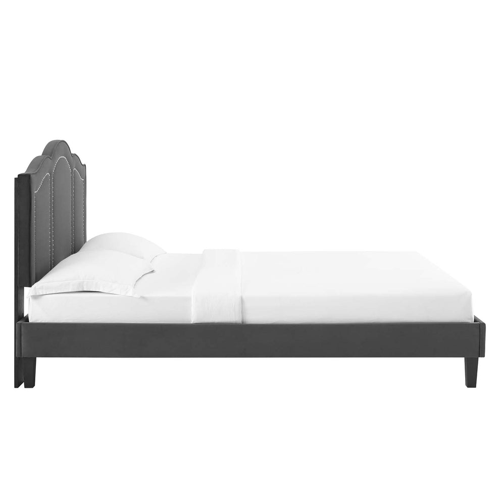 Emerson Performance Velvet Full Platform Bed By Modway - MOD-6855 | Beds | Modishstore - 7