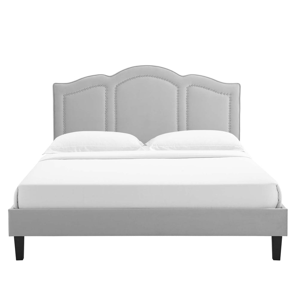 Emerson Performance Velvet Full Platform Bed By Modway - MOD-6855 | Beds | Modishstore - 38