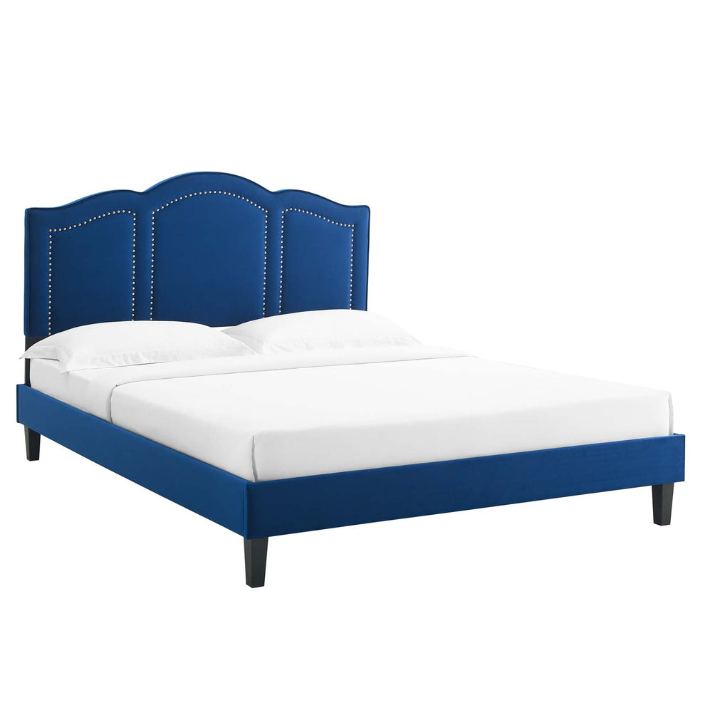 Emerson Performance Velvet Full Platform Bed By Modway - MOD-6855 | Beds | Modishstore - 53