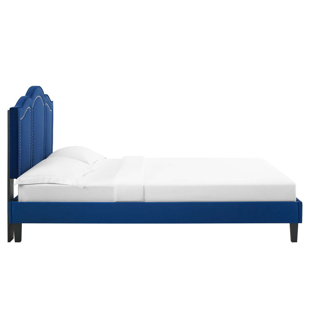 Emerson Performance Velvet Full Platform Bed By Modway - MOD-6855 | Beds | Modishstore - 59
