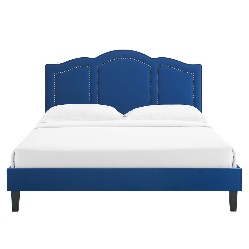 Emerson Performance Velvet Full Platform Bed By Modway - MOD-6855 | Beds | Modishstore - 64