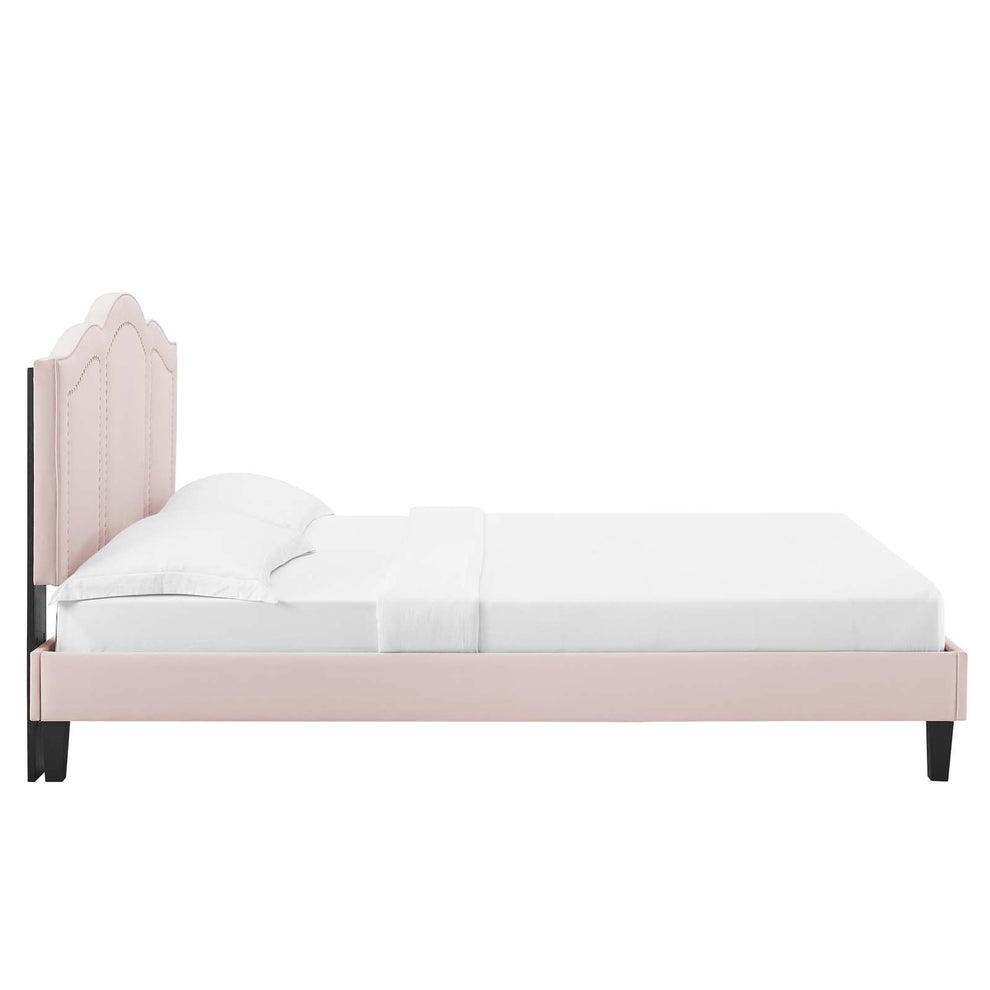 Emerson Performance Velvet Full Platform Bed By Modway - MOD-6855 | Beds | Modishstore - 71