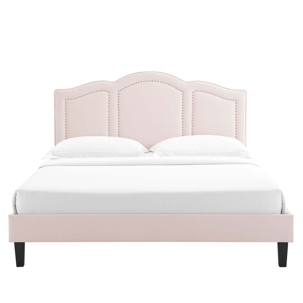 Emerson Performance Velvet Full Platform Bed By Modway - MOD-6855 | Beds | Modishstore - 75