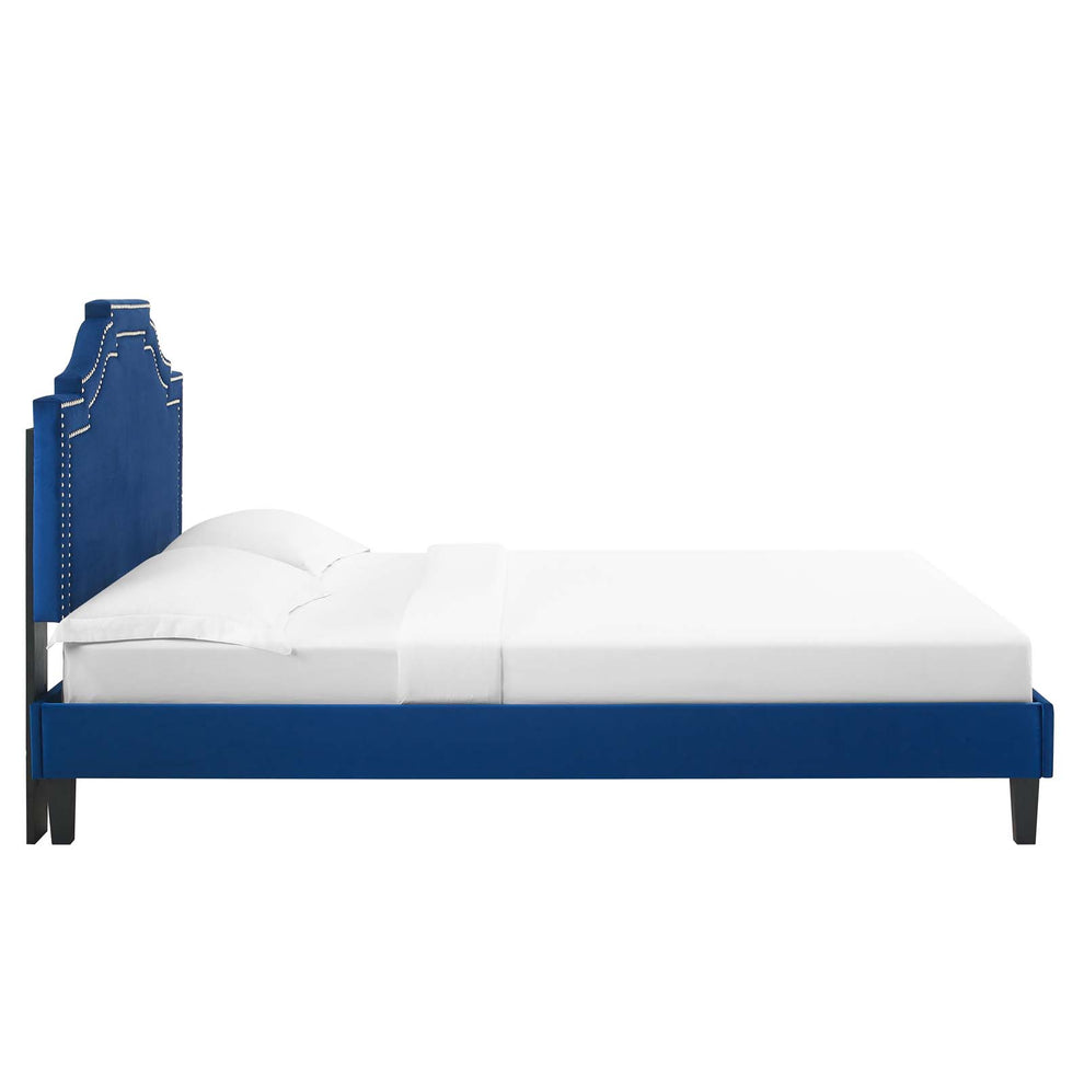 Adelaide Performance Velvet Full Platform Bed By Modway - MOD-6858 | Beds | Modishstore - 59