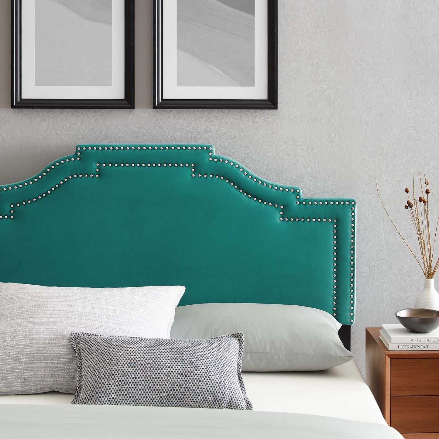 Adelaide Performance Velvet Full Platform Bed By Modway - MOD-6858 | Beds | Modishstore - 91