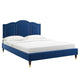 Emerson Performance Velvet King Platform Bed By Modway - MOD-6860 | Beds | Modishstore - 43