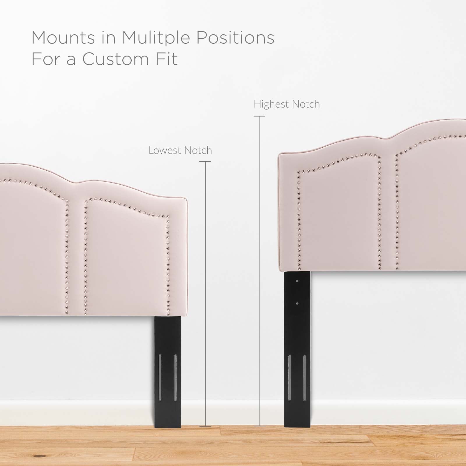 Emerson Performance Velvet King Platform Bed By Modway - MOD-6860 | Beds | Modishstore - 59