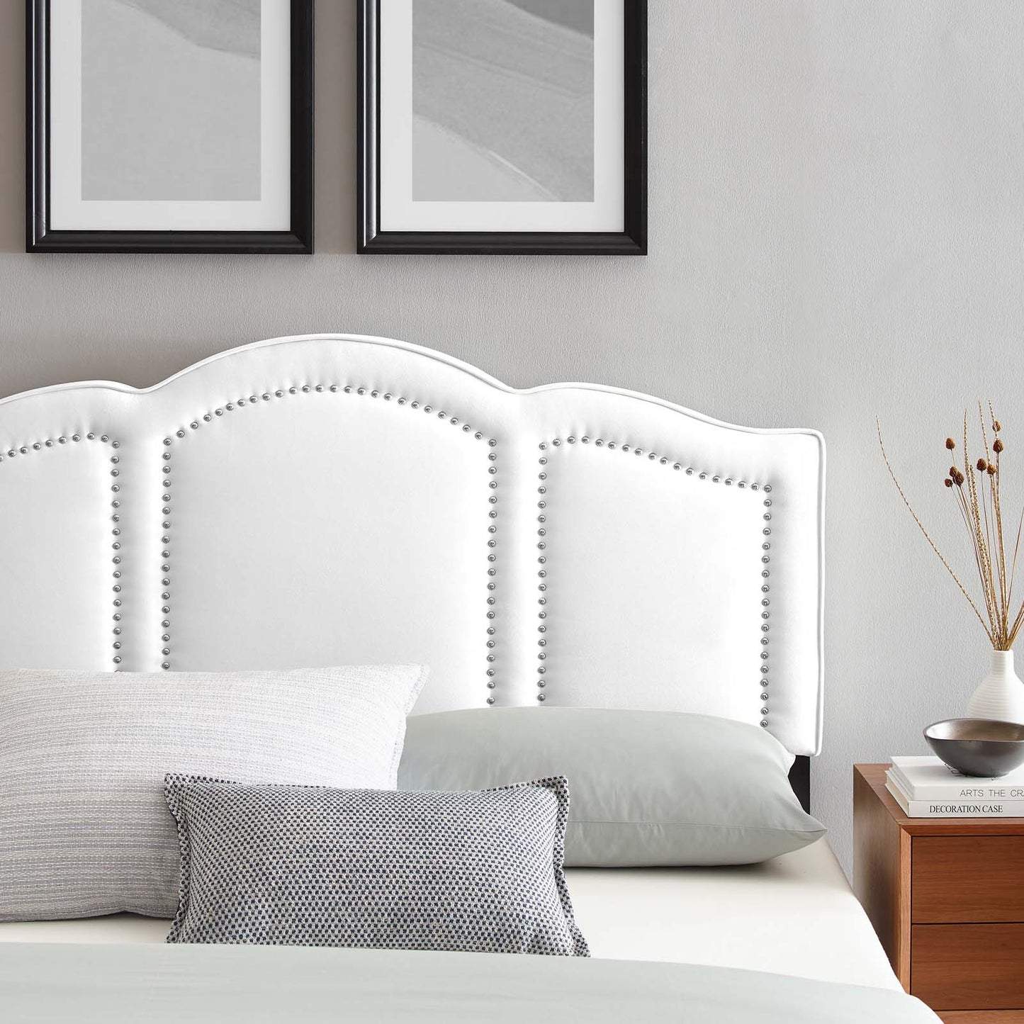 Emerson Performance Velvet King Platform Bed By Modway - MOD-6861 | Beds | Modishstore - 103