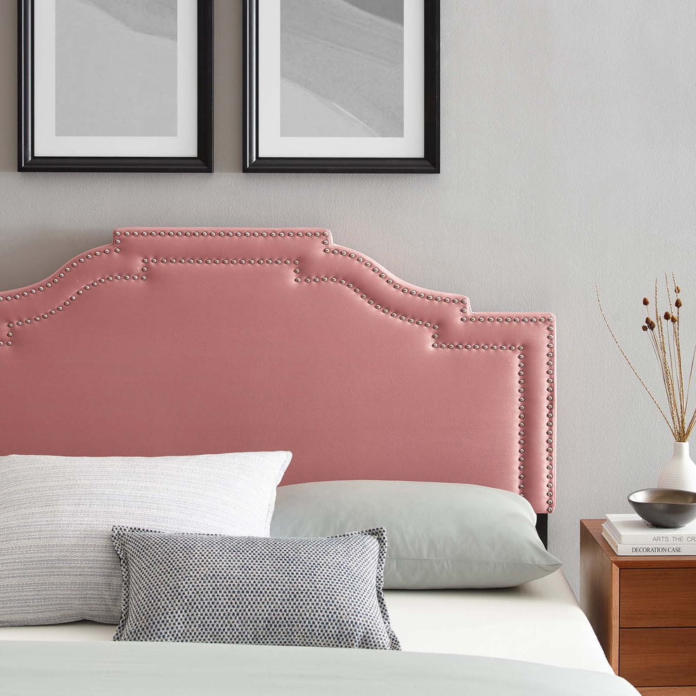 Adelaide Performance Velvet King Platform Bed By Modway - MOD-6864 | Beds | Modishstore - 26