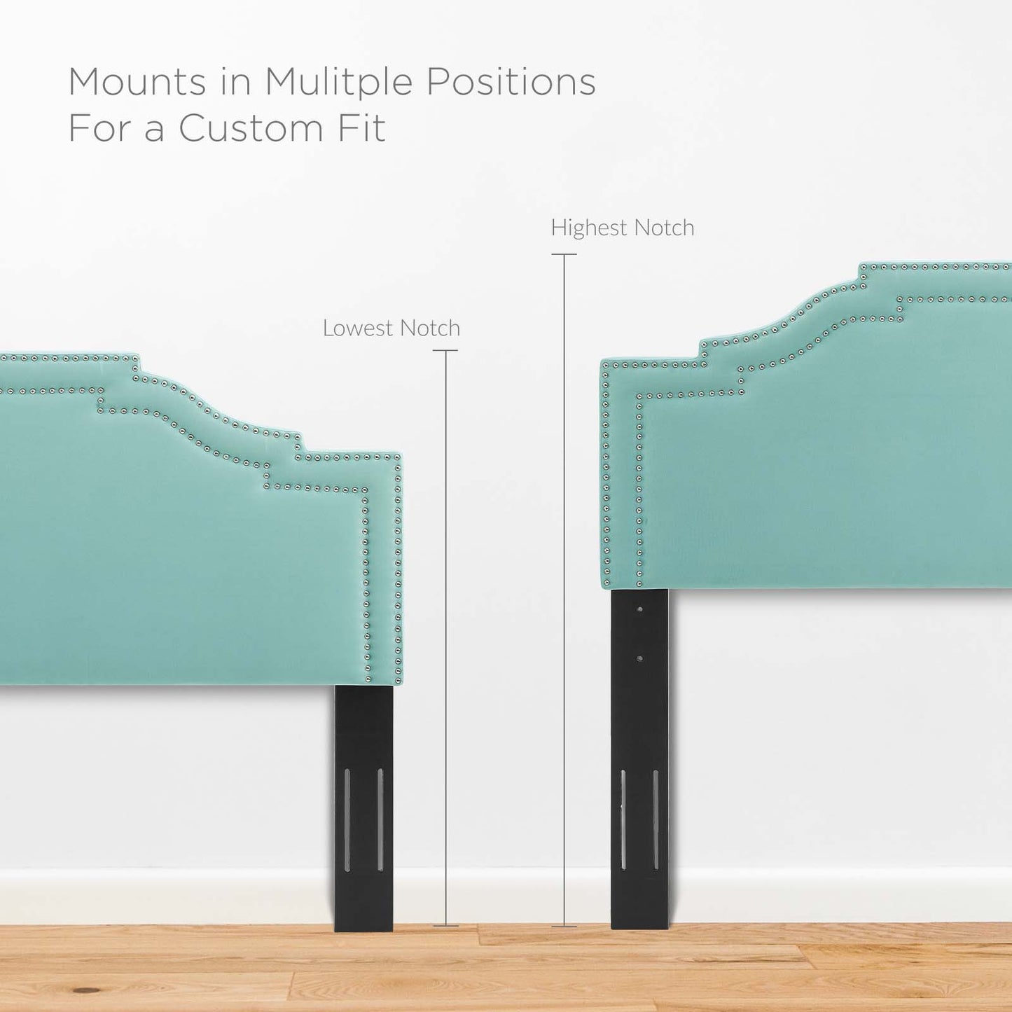 Adelaide Performance Velvet King Platform Bed By Modway - MOD-6864 | Beds | Modishstore - 41