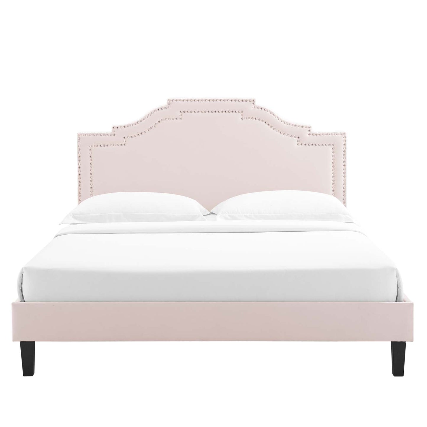 Adelaide Performance Velvet King Platform Bed By Modway - MOD-6864 | Beds | Modishstore - 77