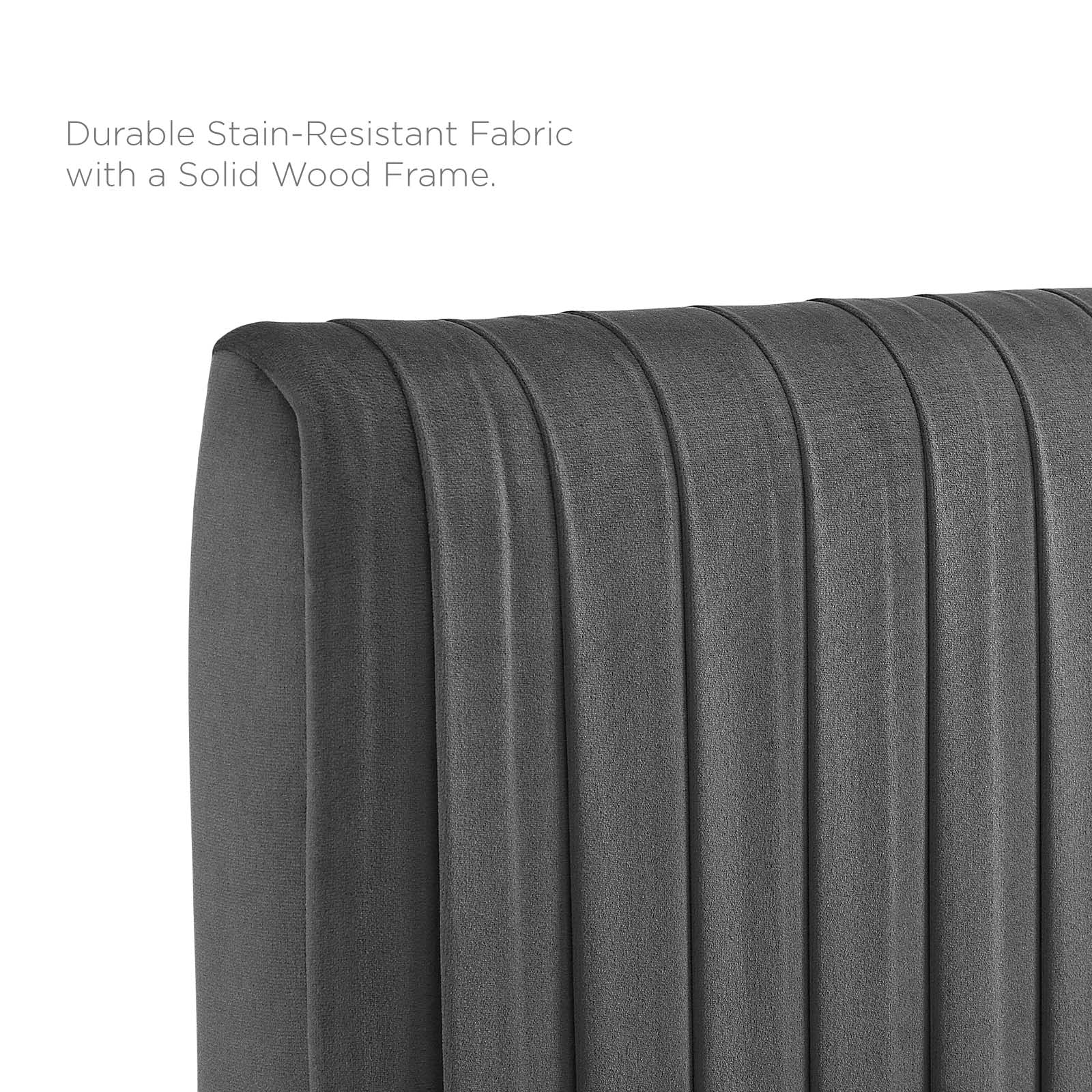 Modway Peyton Performance Velvet Twin Platform Bed - MOD-6865 | Beds | Modishstore - 8