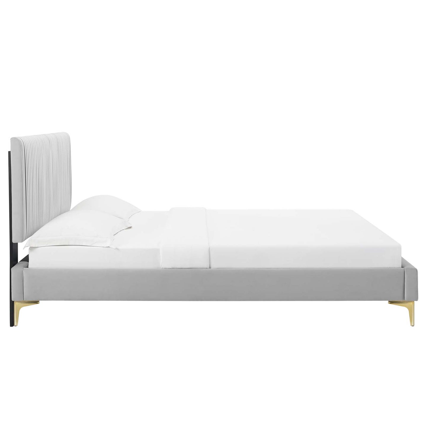 Modway Peyton Performance Velvet Twin Platform Bed - MOD-6865 | Beds | Modishstore - 20